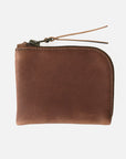 Zip Luxe Wallet - Walnut