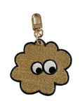 Gold Cloud Keychain