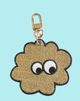 Gold Cloud Keychain