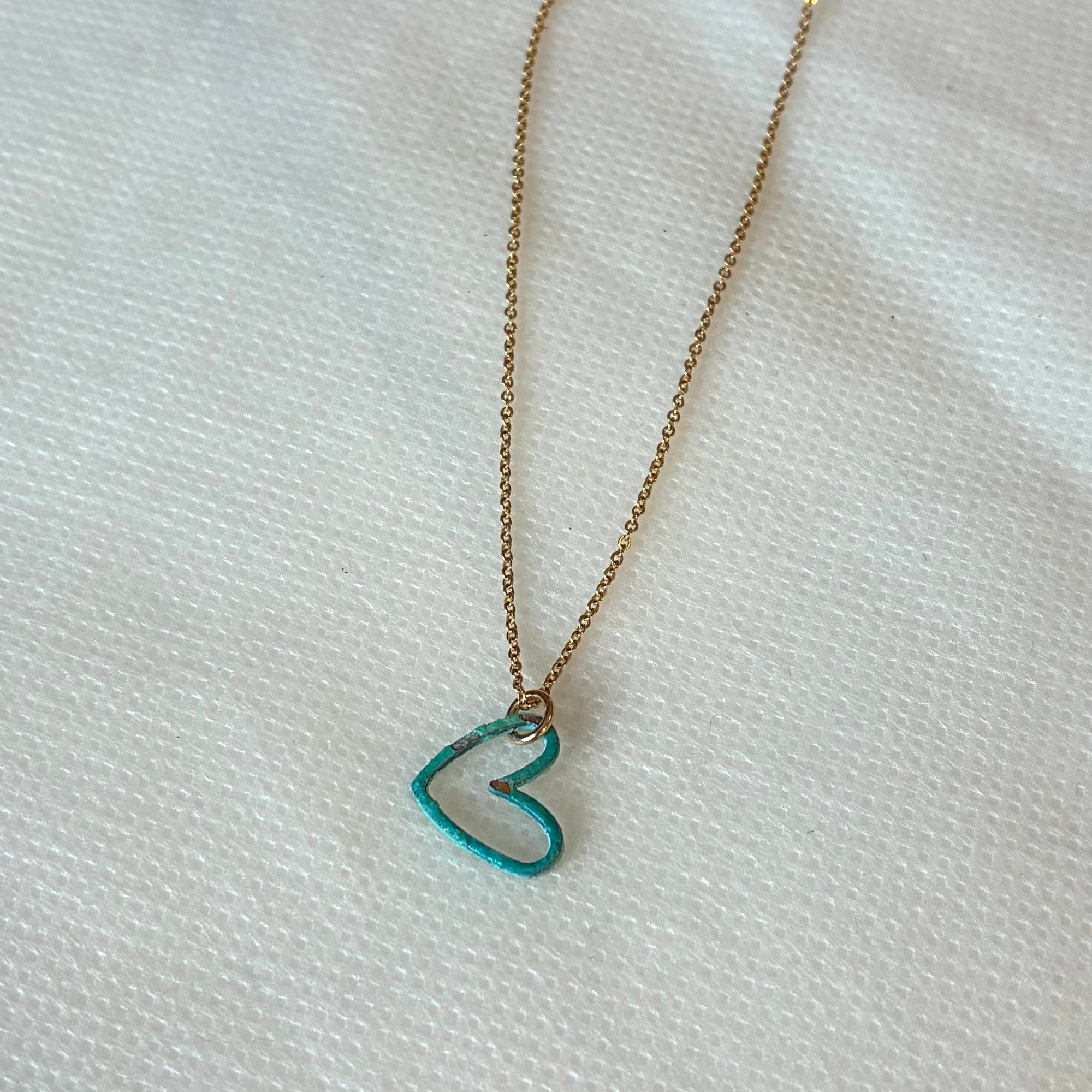 EL026-27 Heart Patina NL