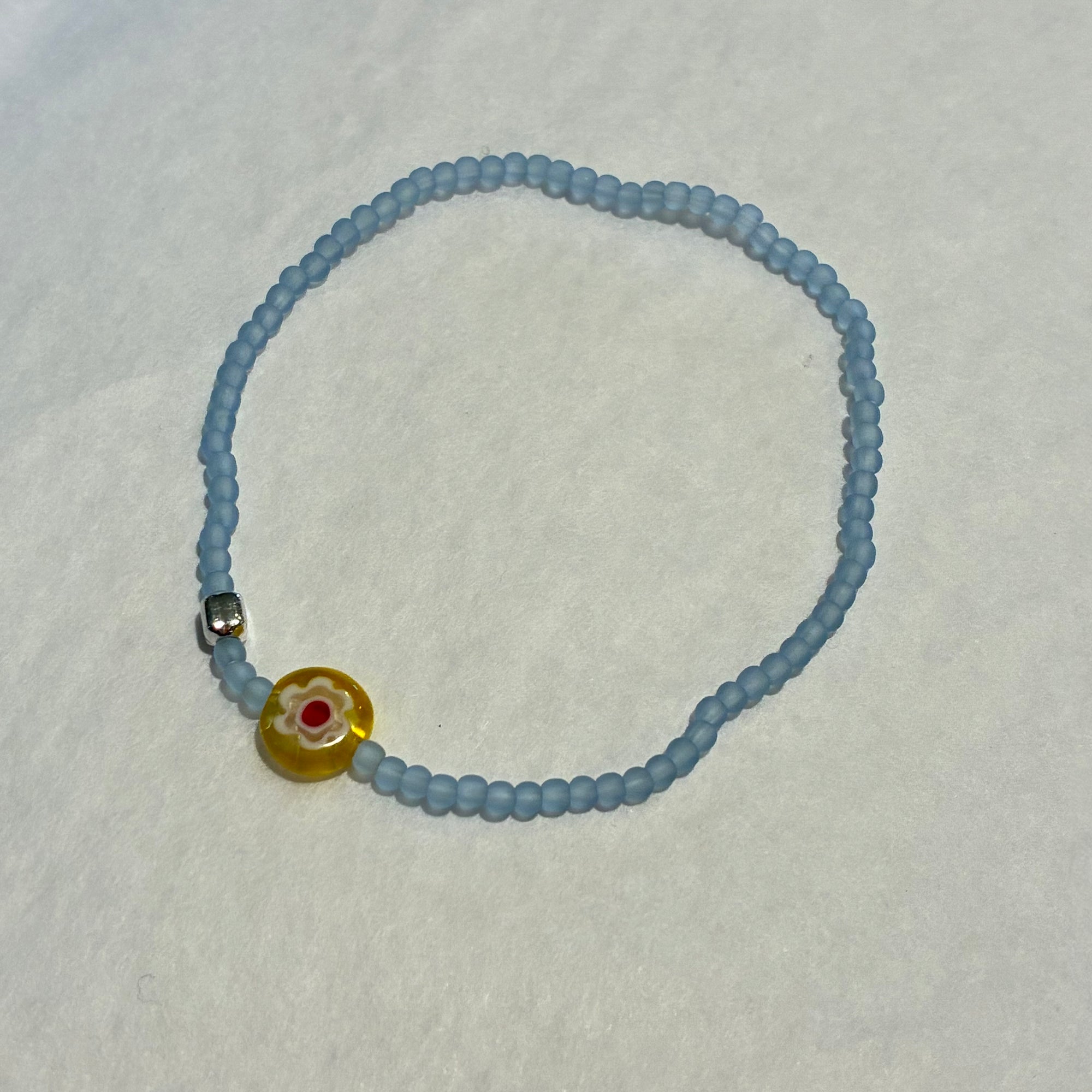 Mia Flower Beaded Bracelet