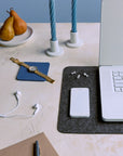 Mosen Medium Felt Desk Pad - CHARCOAL