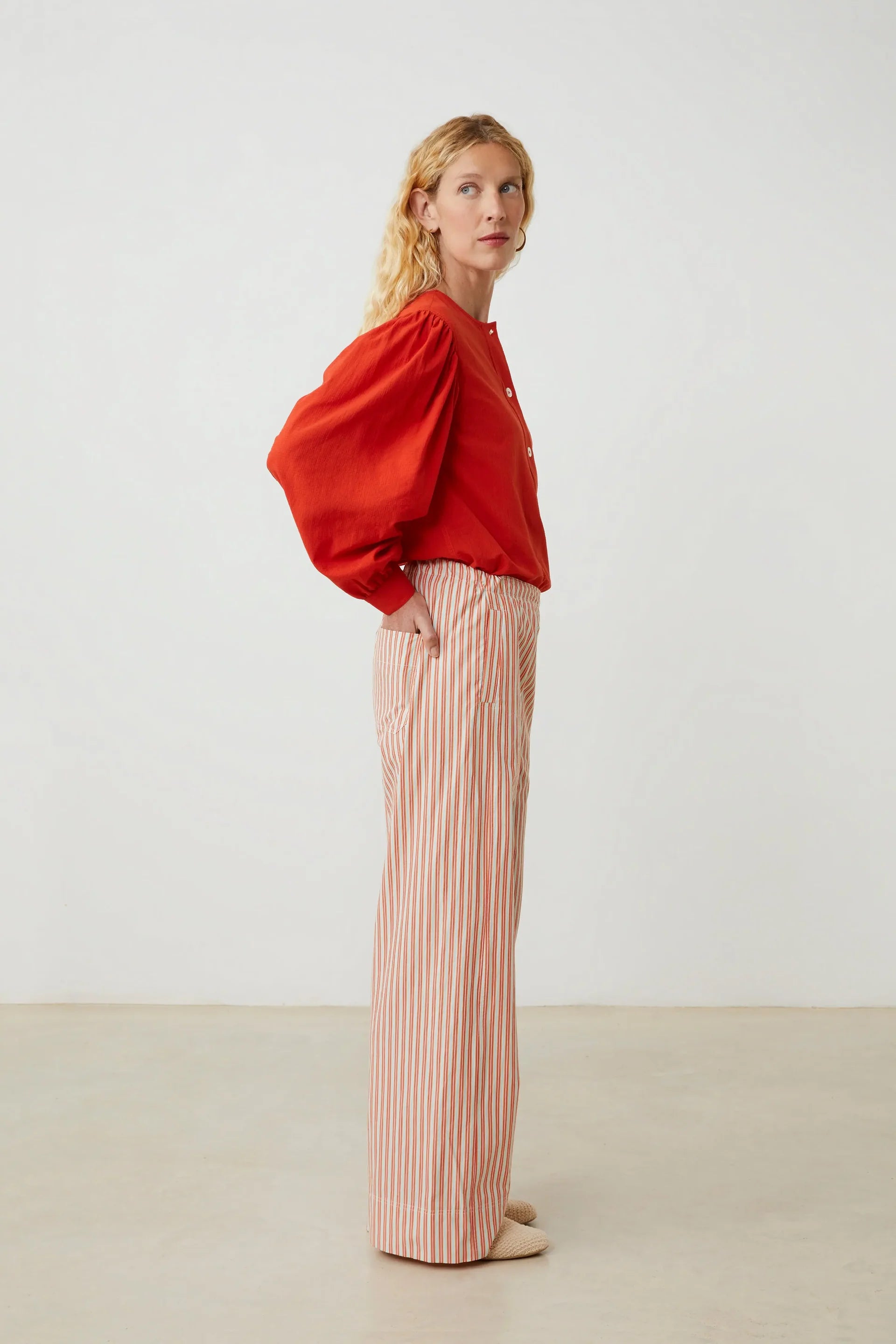 Pant June N°834 Pop Stripes Spritz