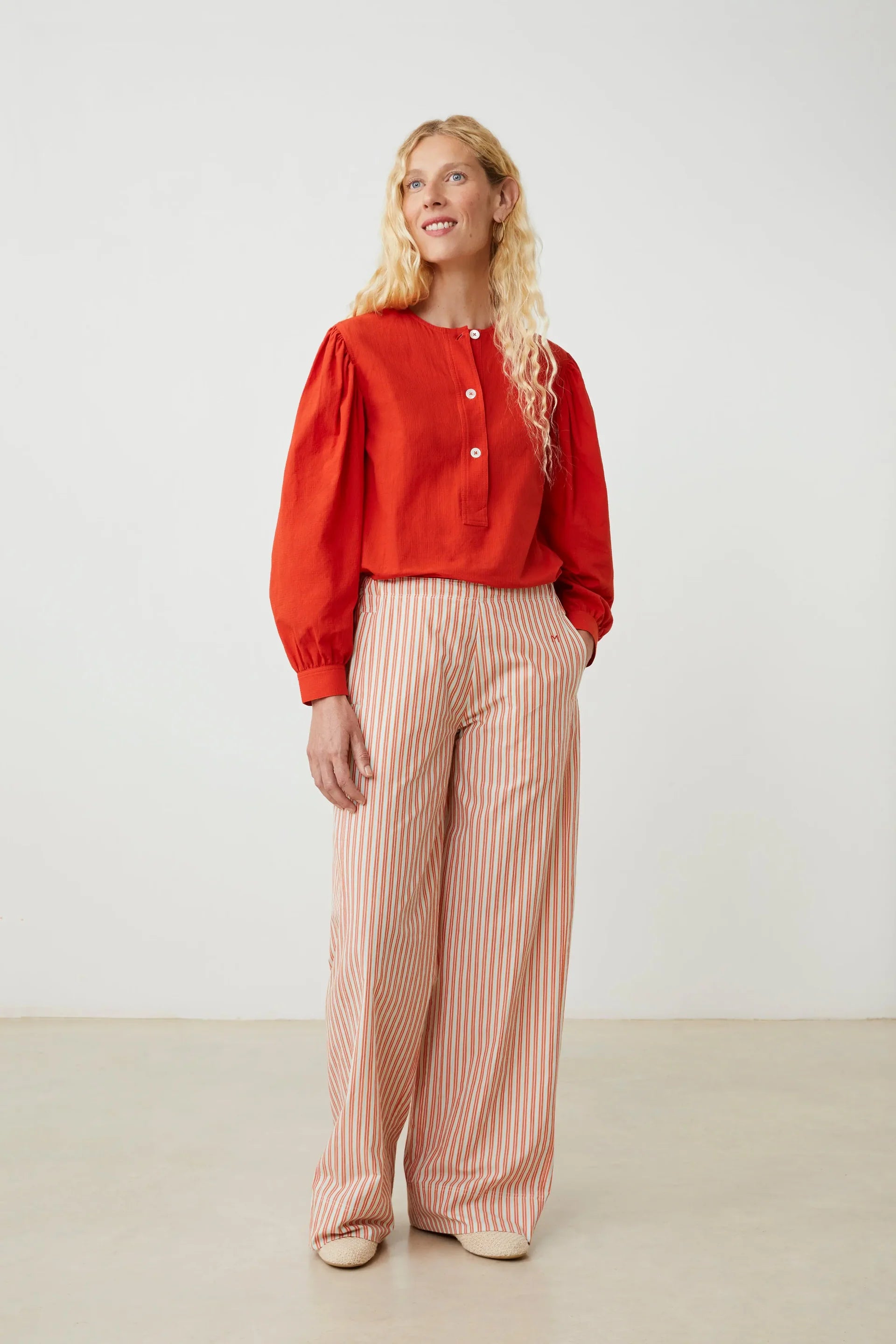 Pant June N°834 Pop Stripes Spritz