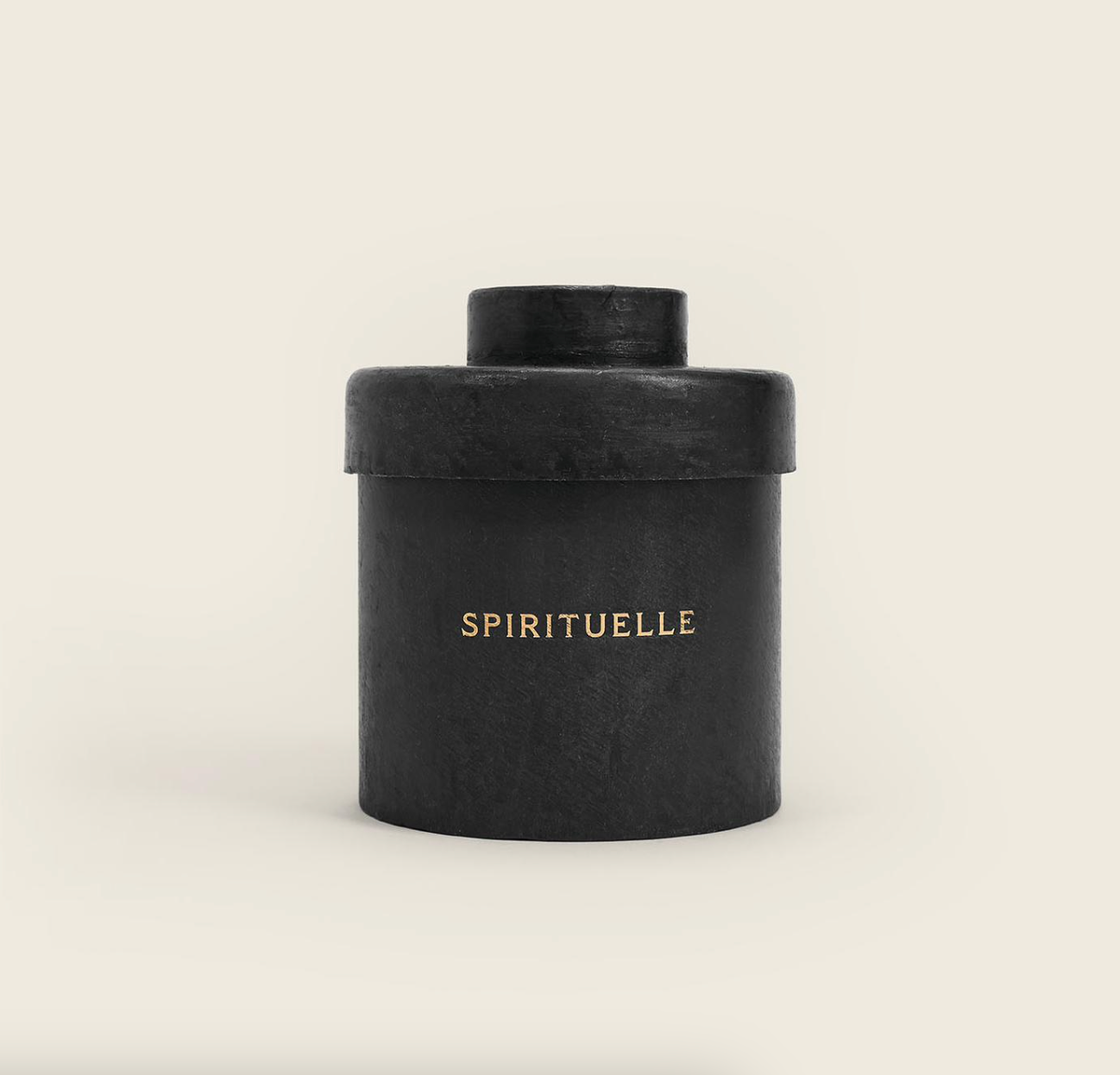 SPIRITUELLE Bougie Petite Candle : BLACK WAX