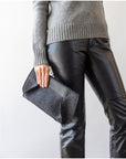 Frankie Clutch - CHARCOAL BLACK