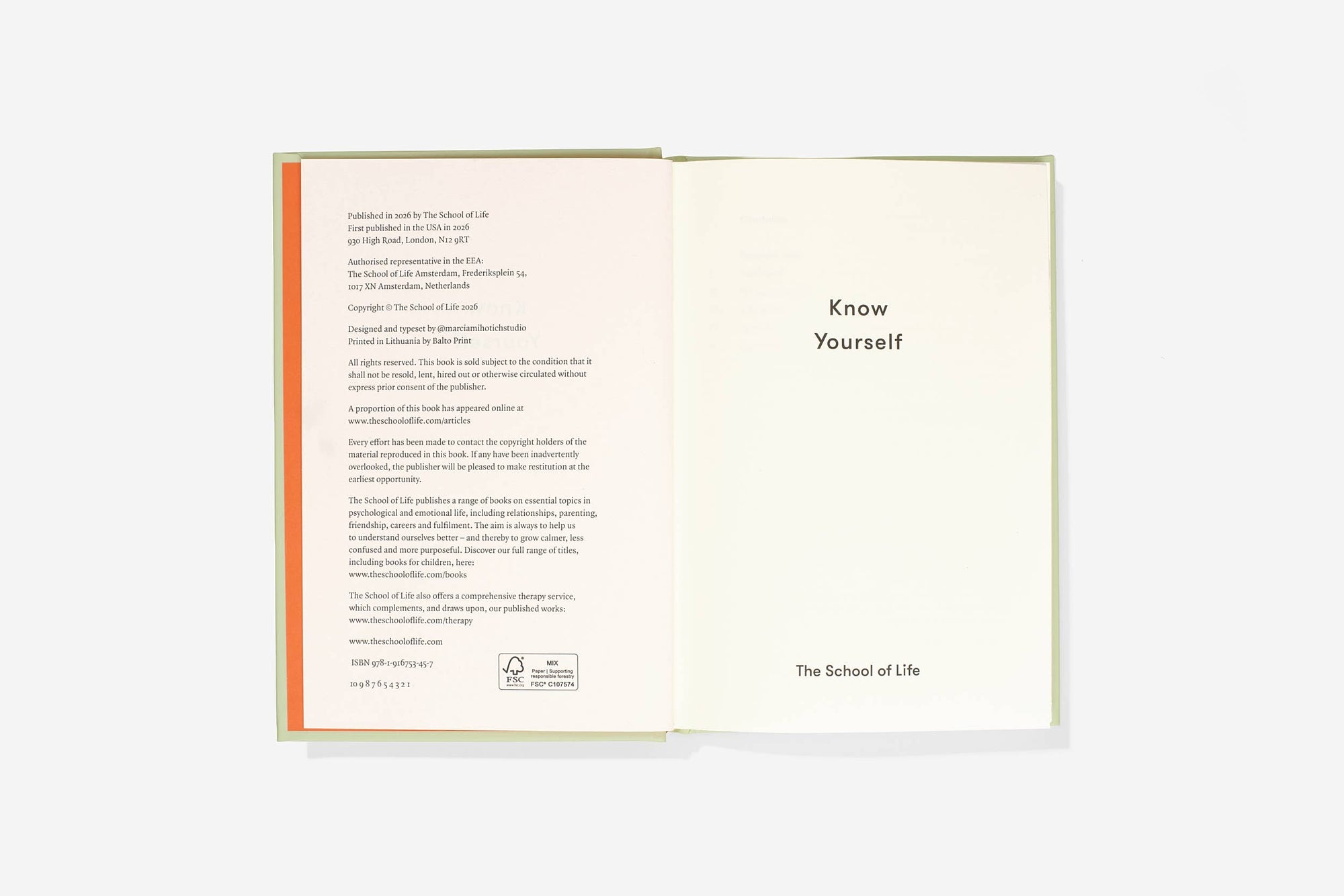 Know Yourself, Hardback book for Self-Discovery (New Launch)