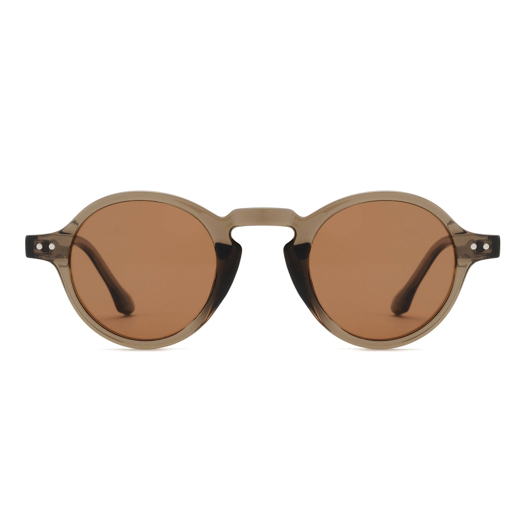 TANNER | Transparent Brown | Brown Lens
