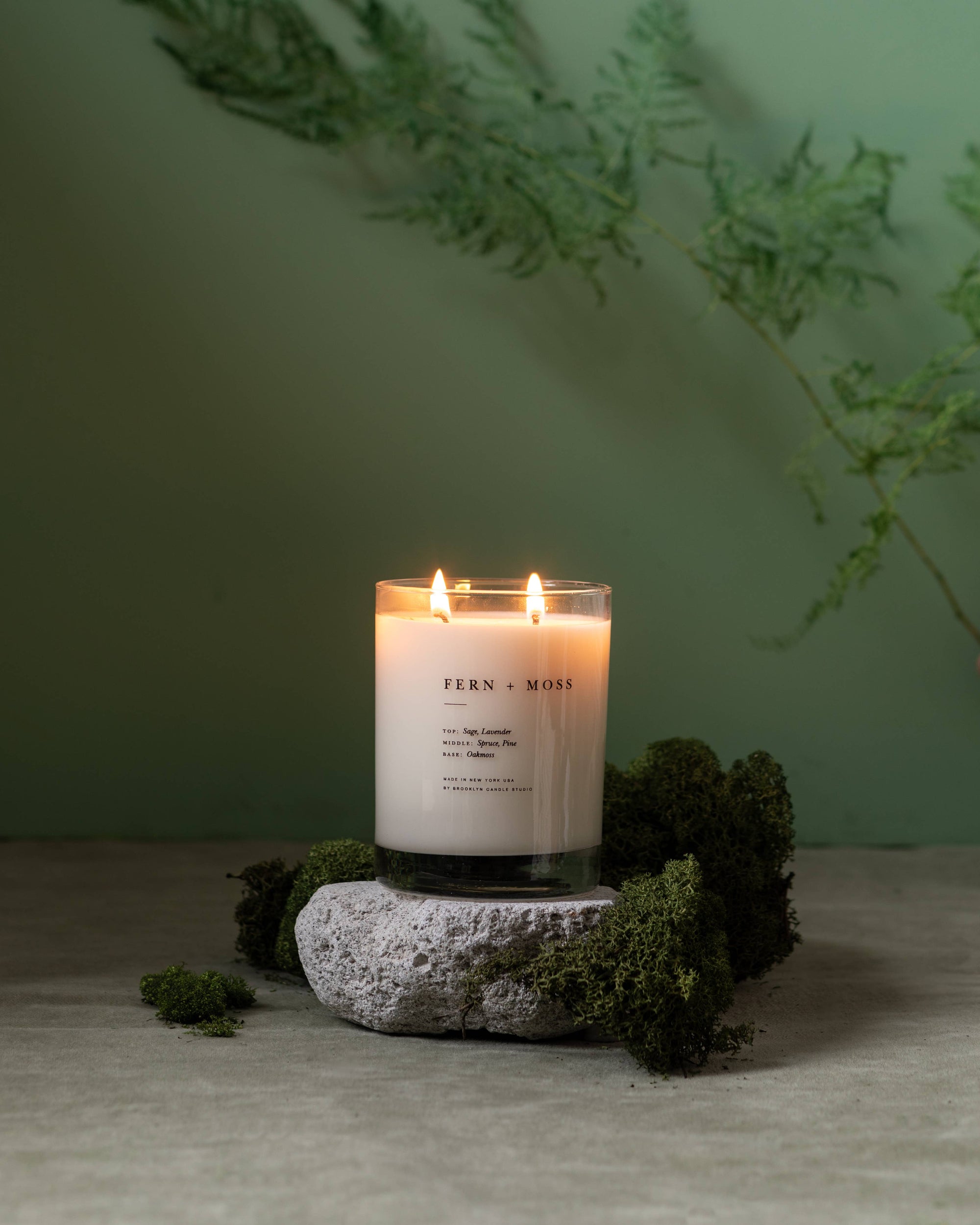 Fern + Moss Candle