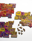 Bismuth crystal puzzle