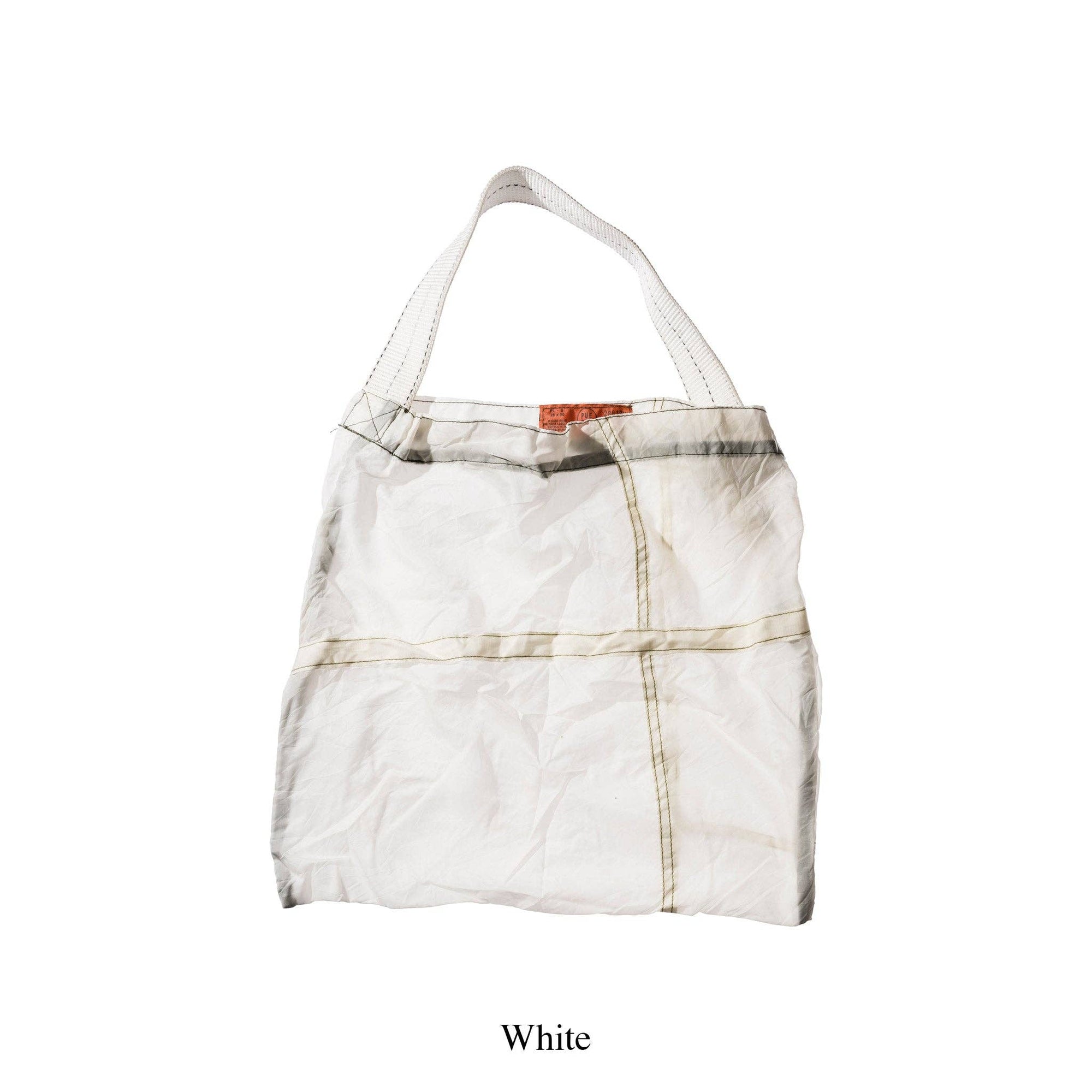 VINTAGE PARACHUTE LIGHT BAG - WHITE