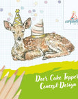 Deer Cake Topper