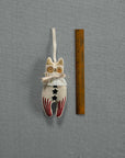 Rocket Cat, Cotton Ornament, Token, Embellished