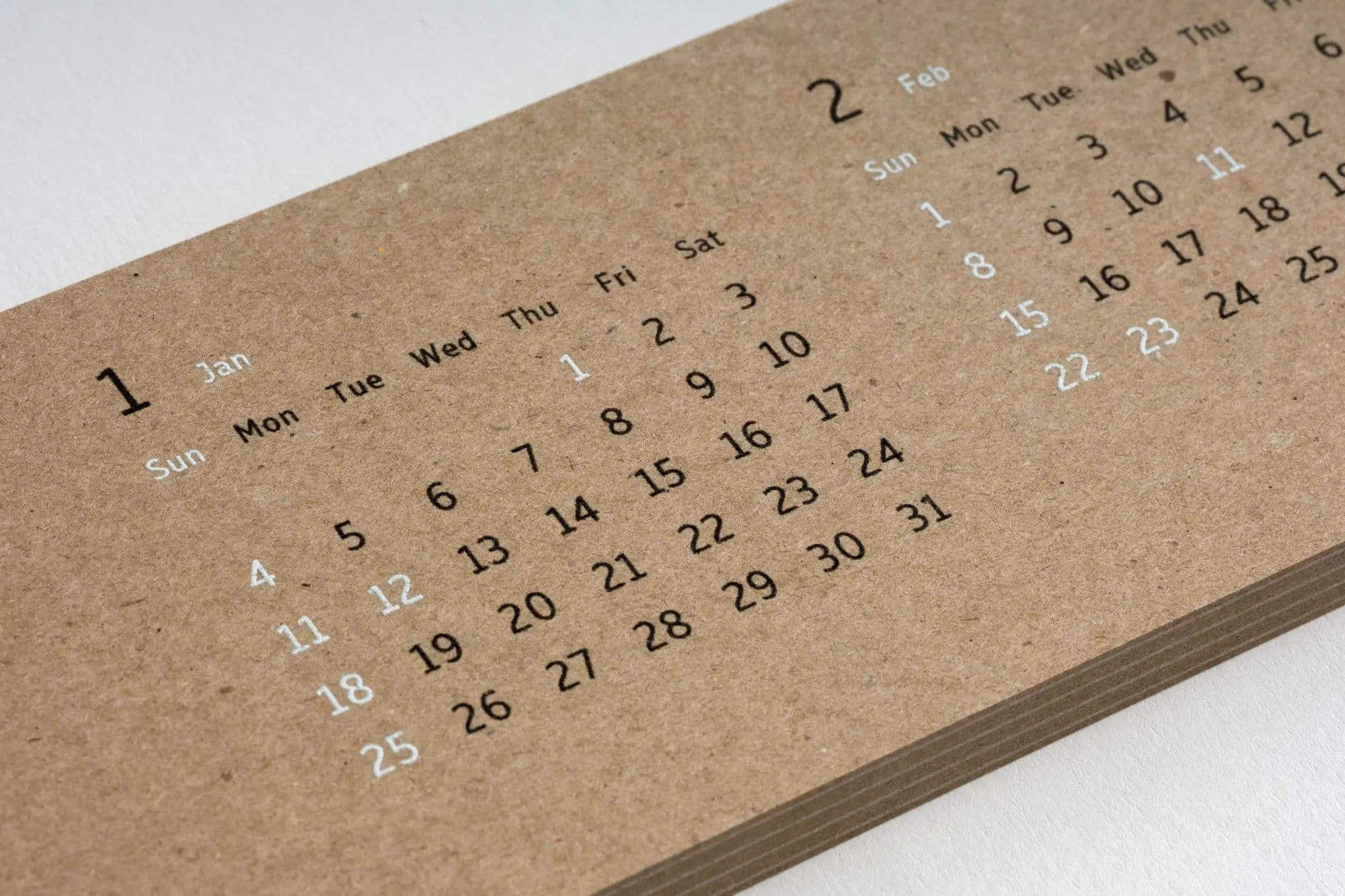 ITO Bindery Calendar 2026