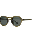 TANNER | Transparent Olive Green | Smoky Lens