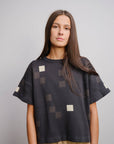 Albers Short Sleeve Sweater Tee - Obsidian