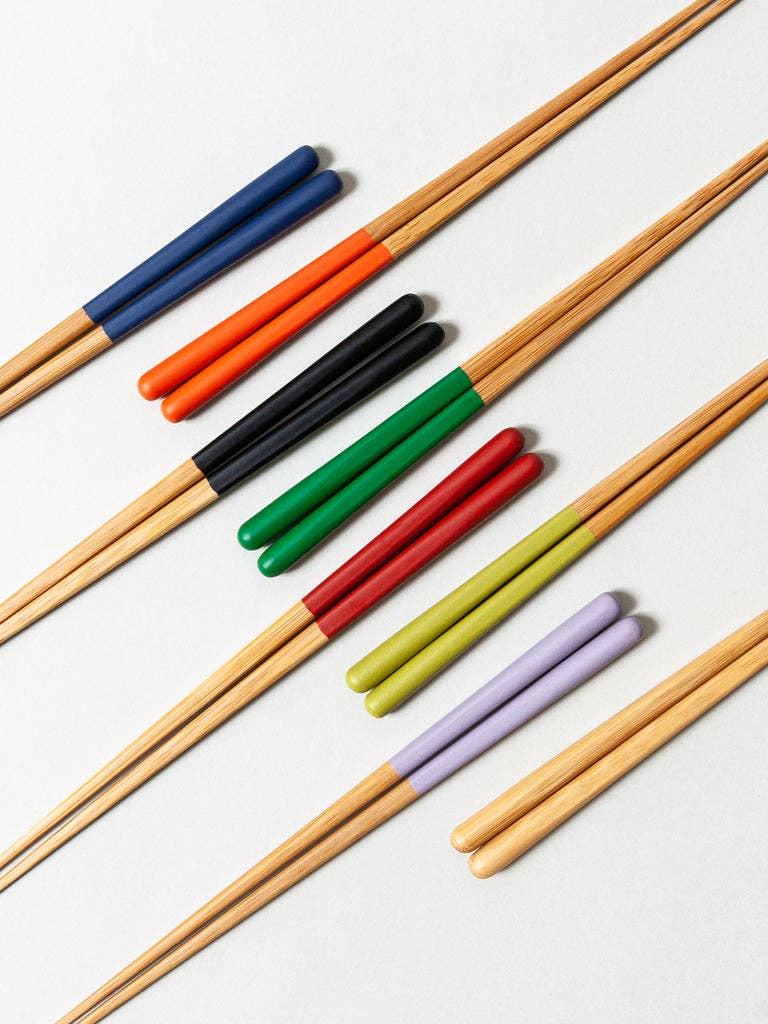 Susu Bamboo Chopsticks - PURPLE
