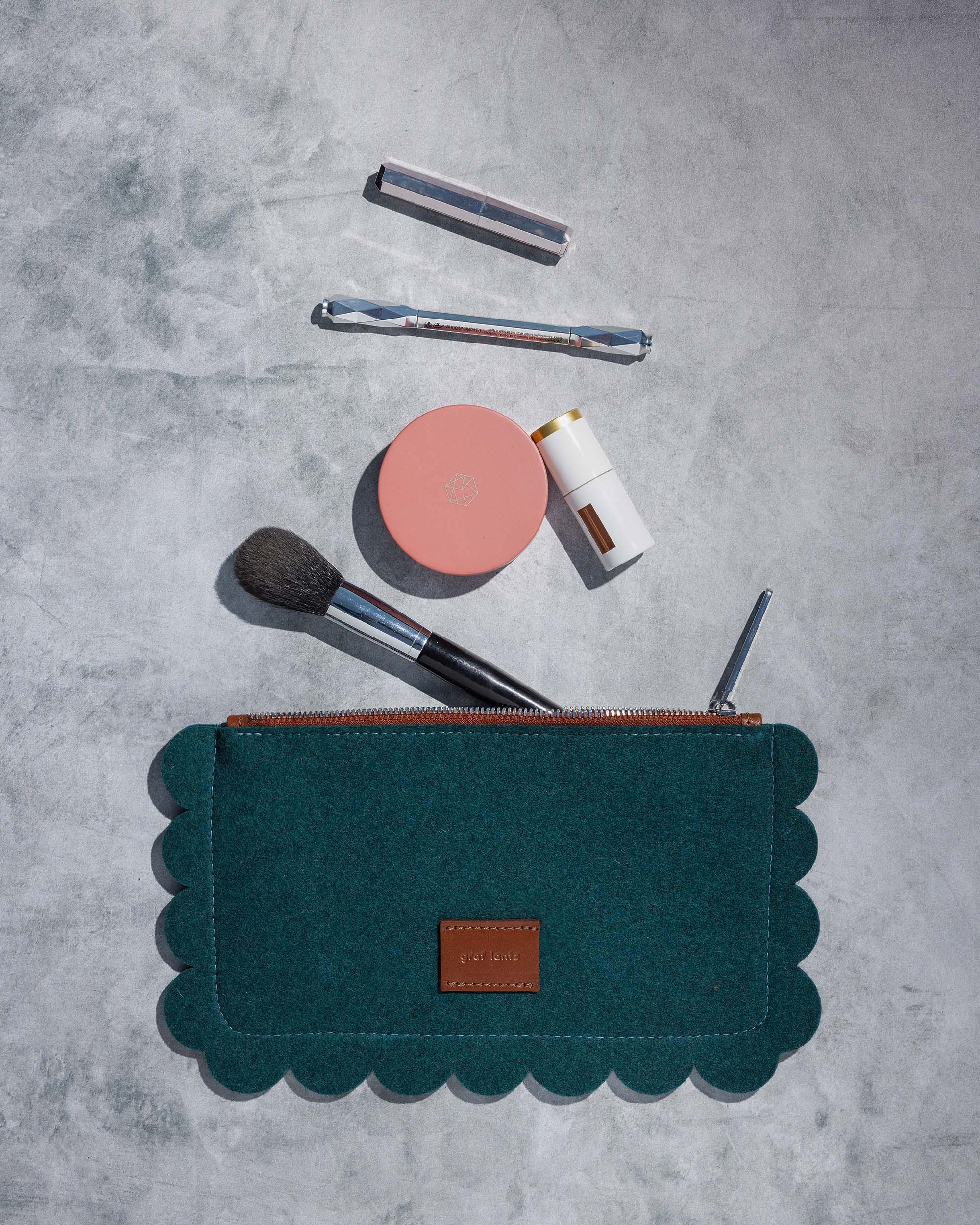 Deco Edge Felt Pouch - Thumbnail 4