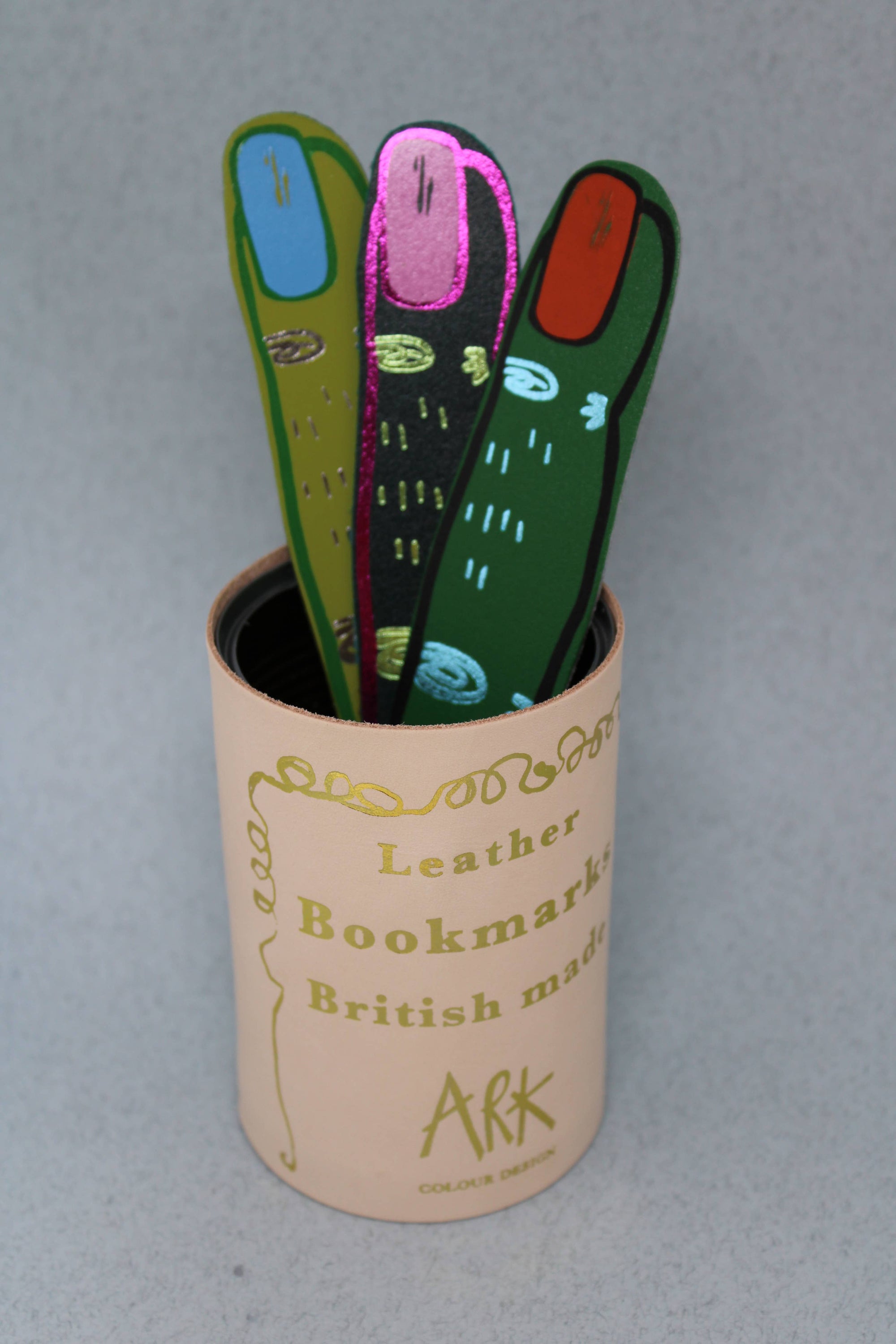 Green Fingers Shaped Bookmark