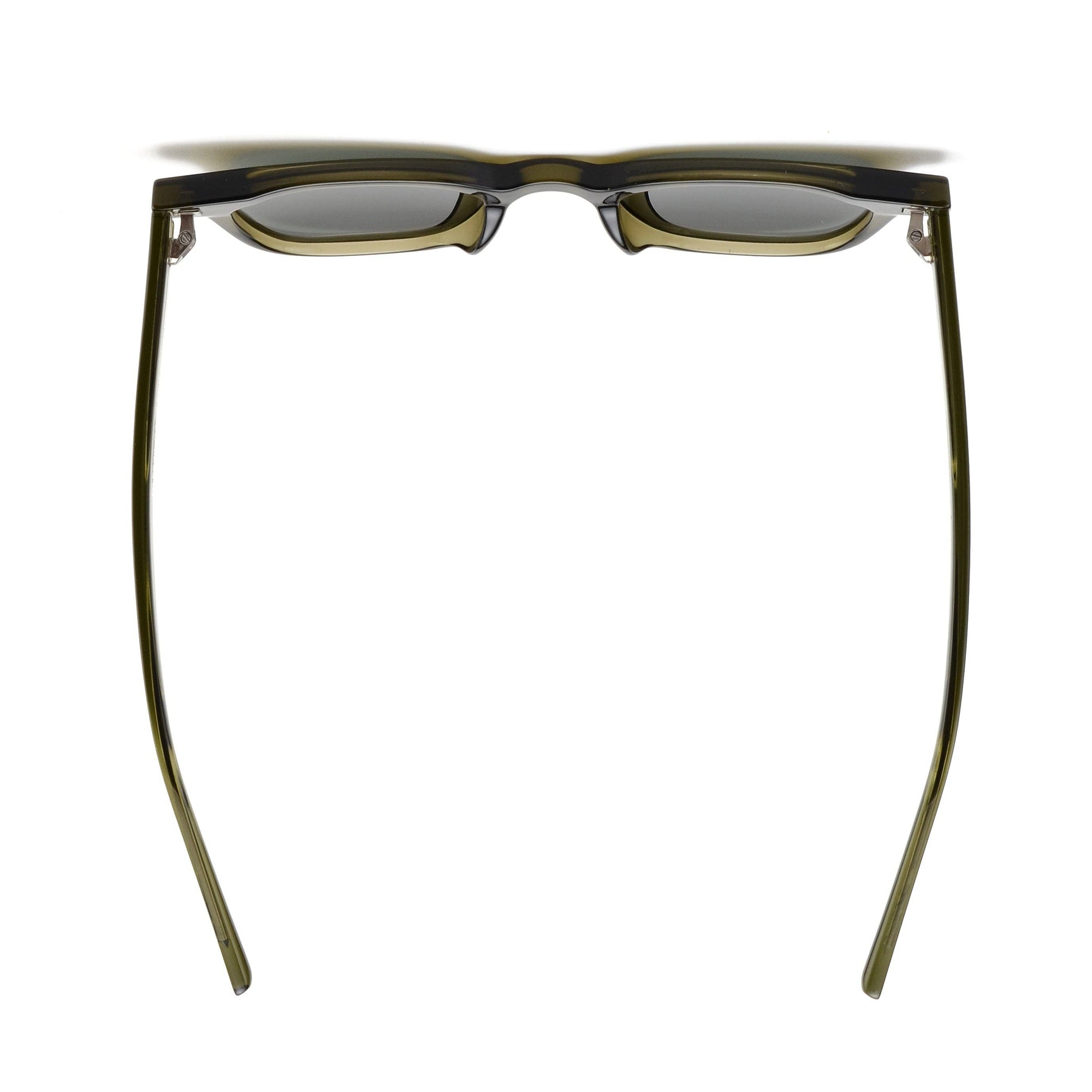 RHEA | Transparent Olive Green | Smoky Lens