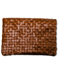 MARU Clutch - Woven Cuoio