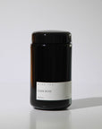 Dark Rose Glass Jar