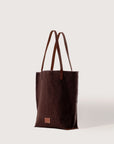 Hana Canvas Tote - Currant Brown