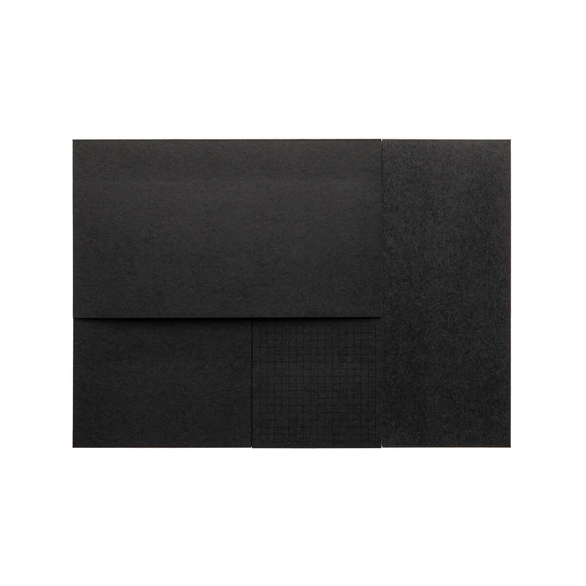 CDT Black Adhesive Memo Pad L