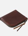 Zip Luxe Wallet - Ox Blood