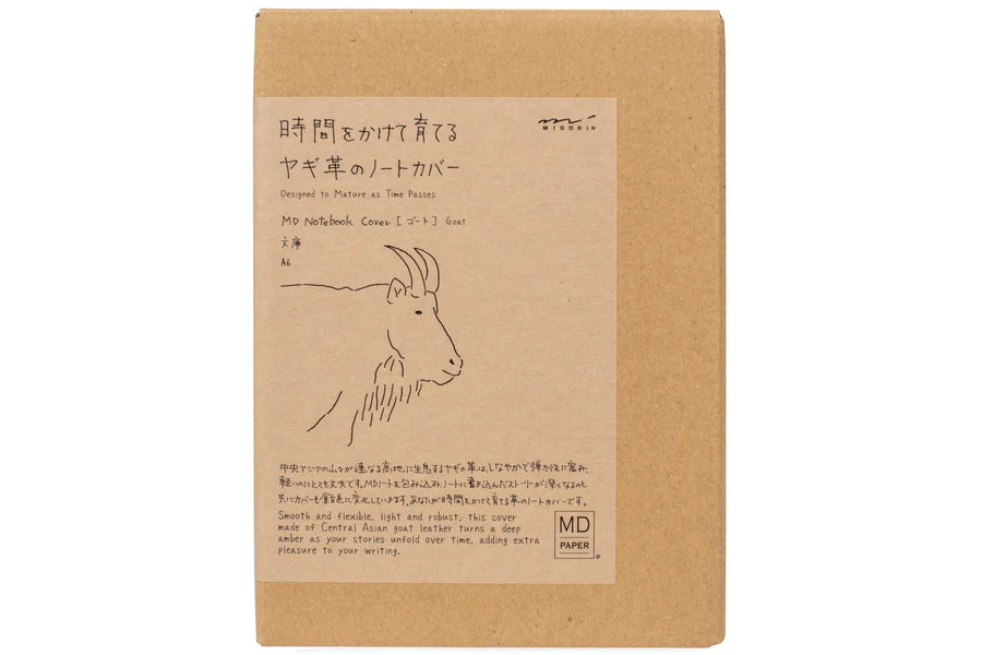 MD Notebook Goat Cover A6