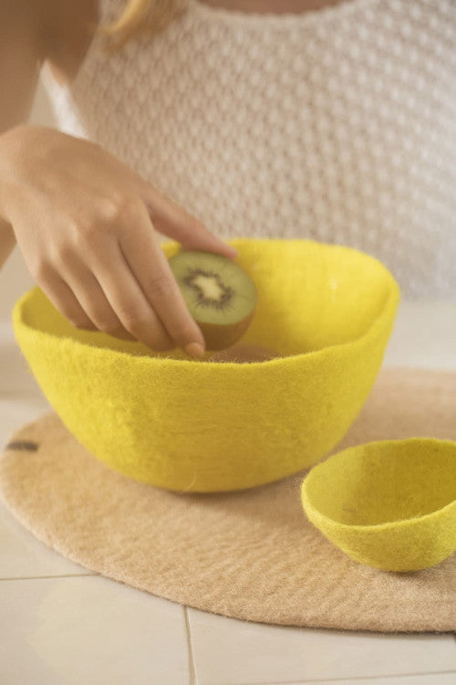 Felt Round Bowl Small