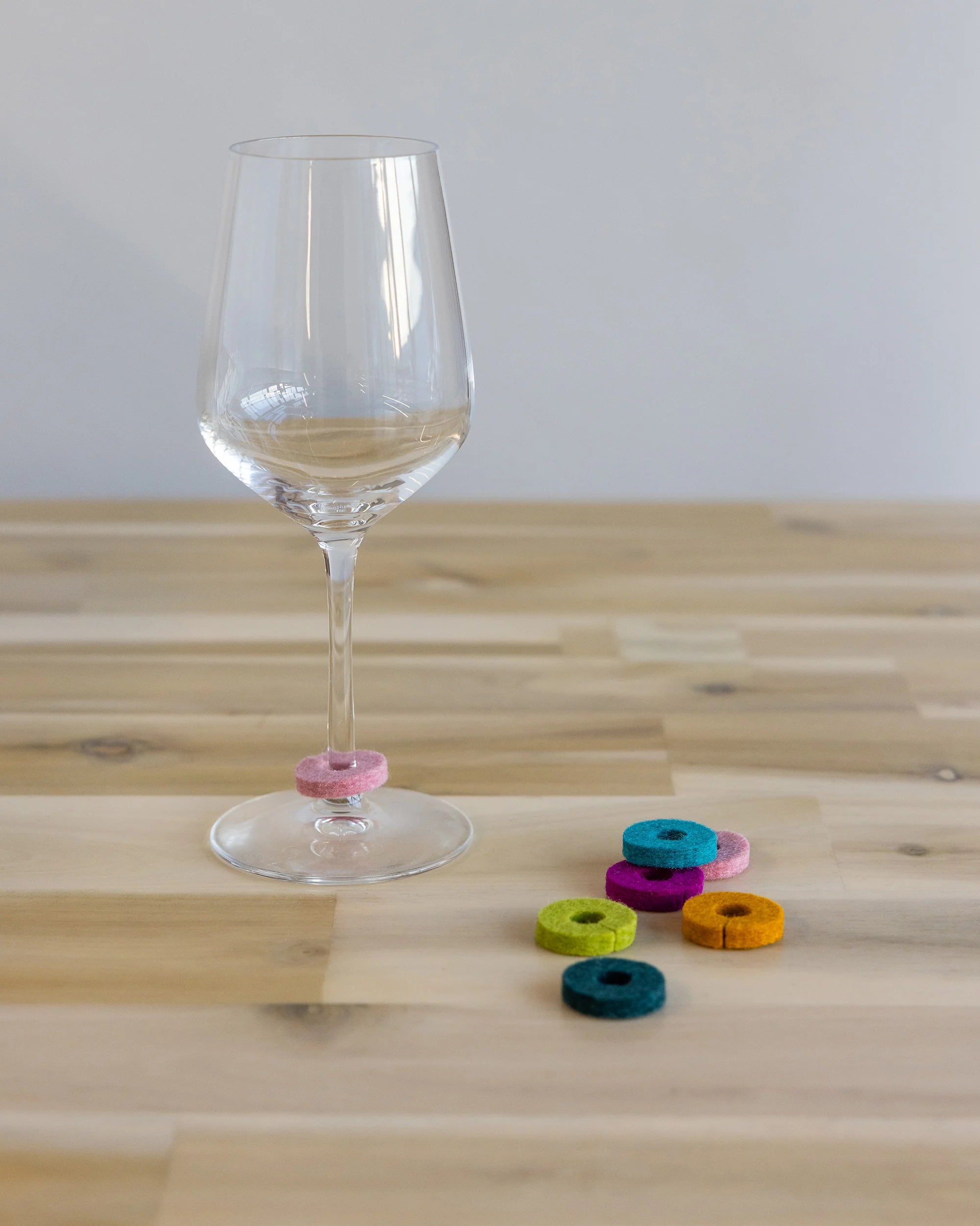 Wine-Ote's Felt Wine Marker Note Card - Thumbnail 3
