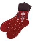 Thermal Nordic Crew Socks with Grips