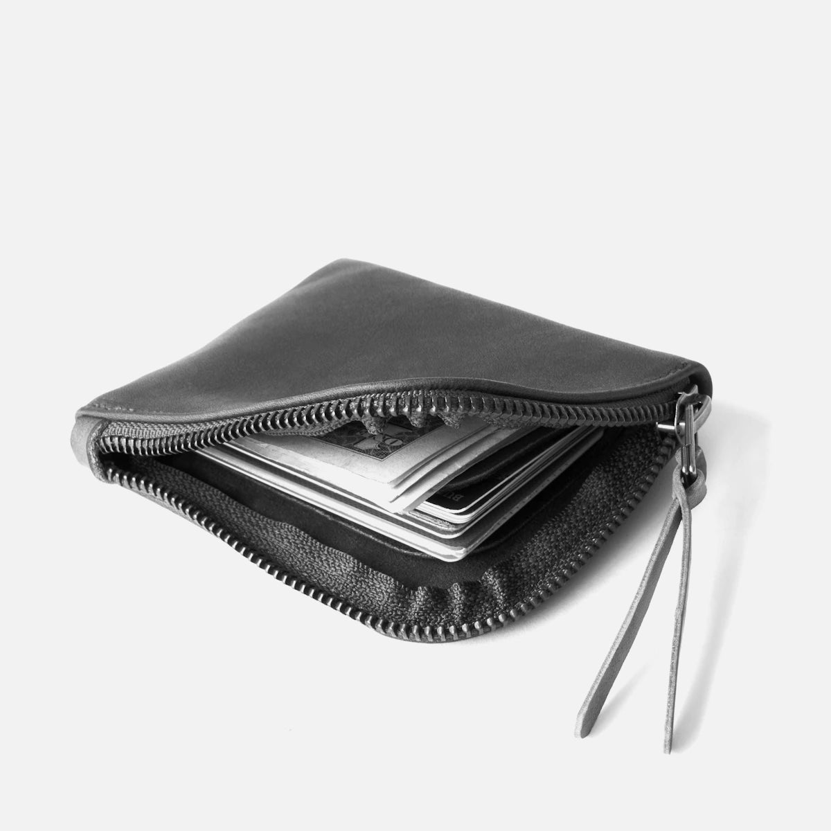 Zip Luxe Wallet - Black