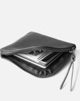 Zip Luxe Wallet - Black