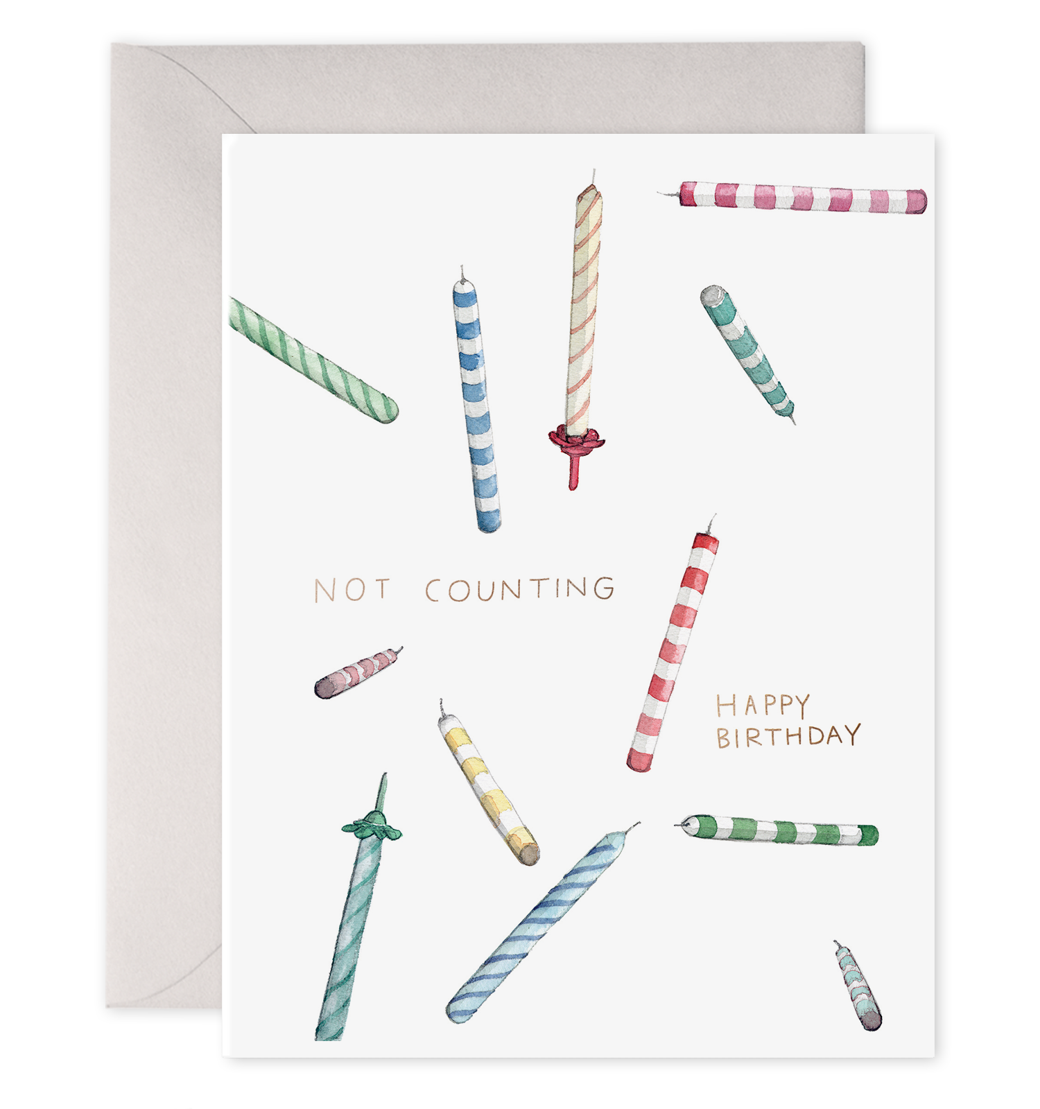 Not Counting Candles | Birthday Card