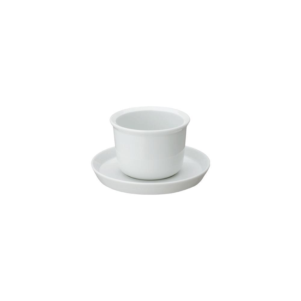 LT Cup and Saucer - White