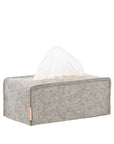 Tissue Box Cover Large - Granite Felt