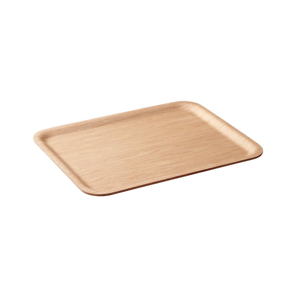 Nonslip Rectangular tray in willow : 14x11