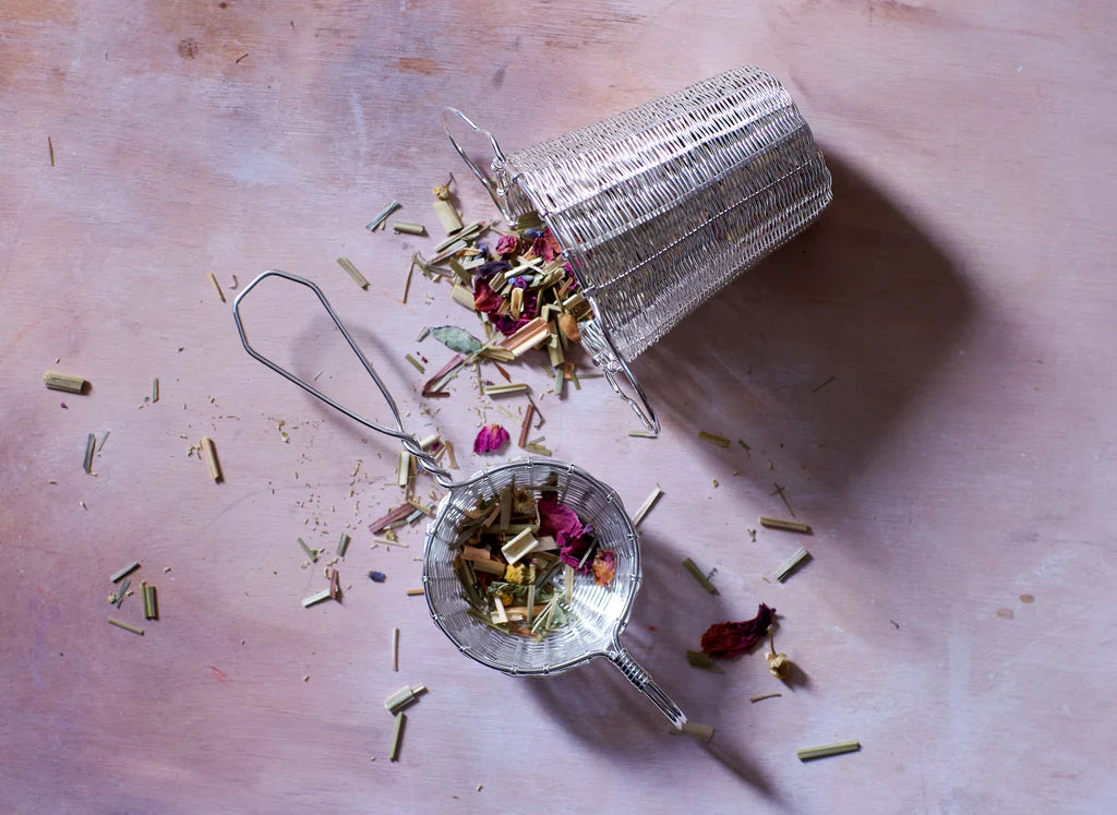 Handwoven Tea Basket - Thumbnail 4