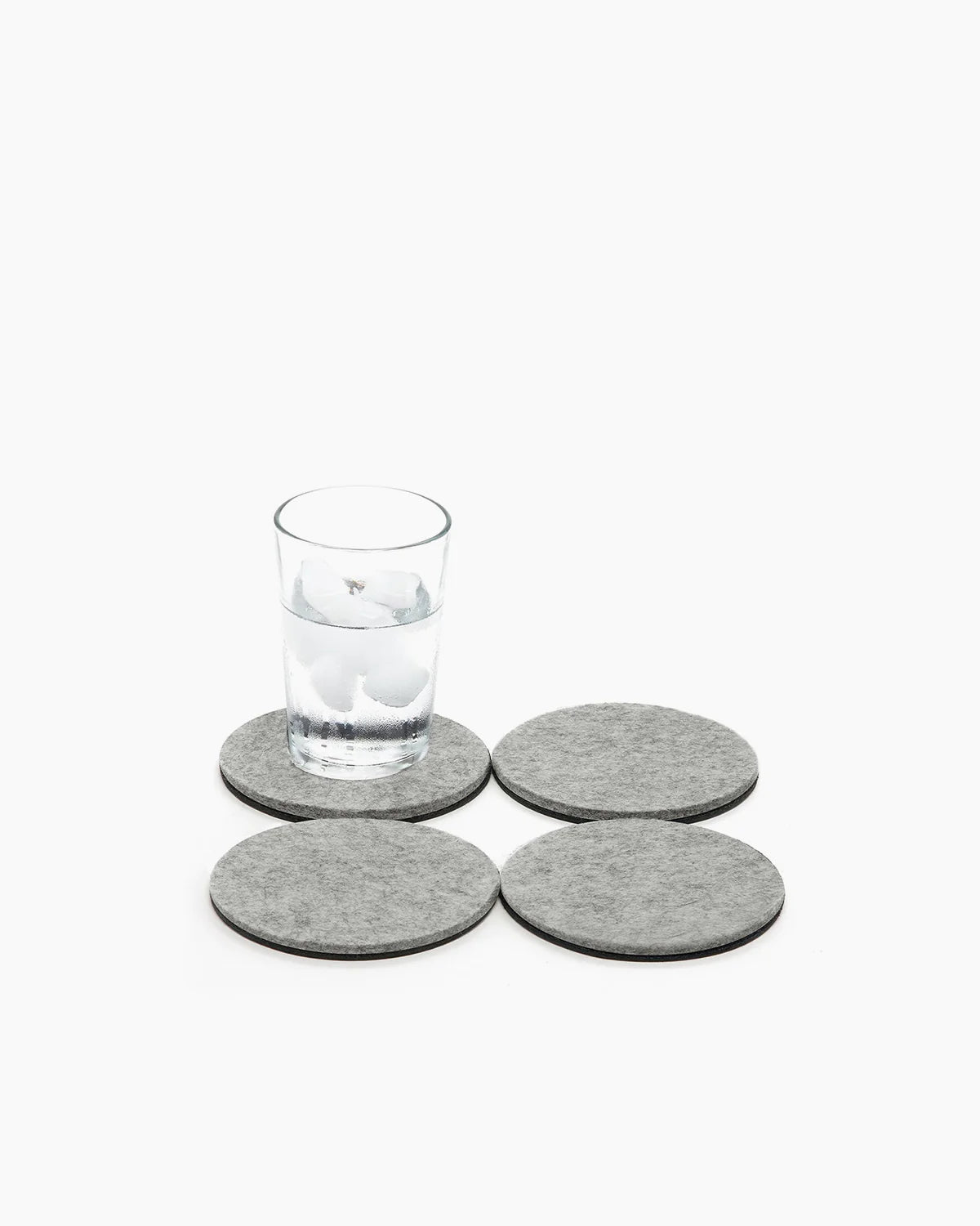 Leather/Wool Felt Coasters