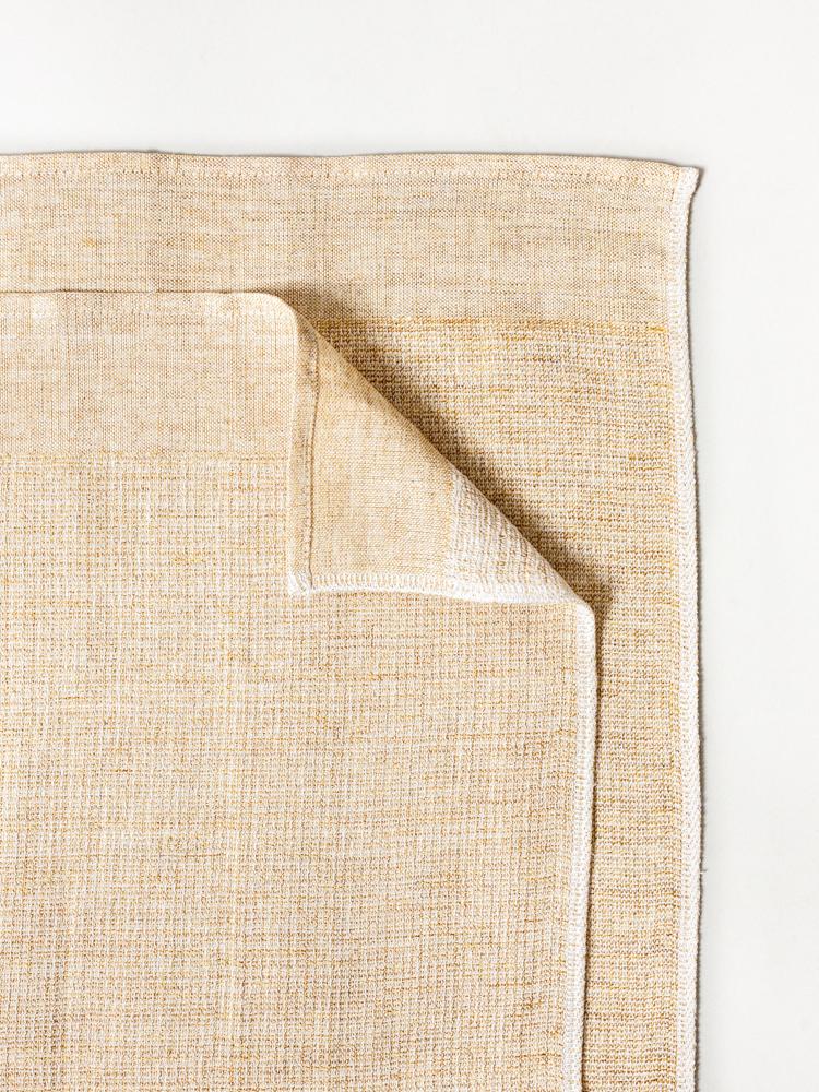 Moku Linen Hand Towel - Tan