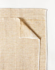 Moku Linen Hand Towel - Tan
