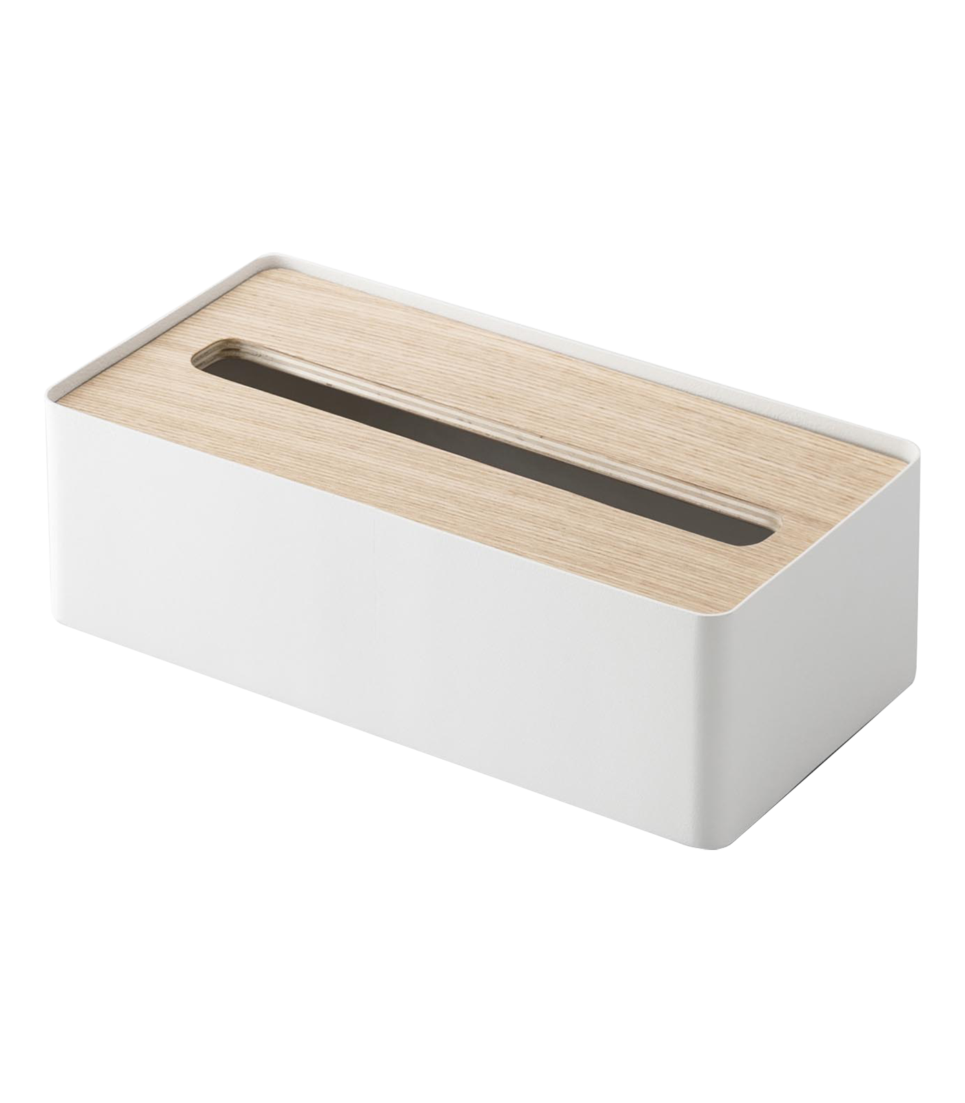 Rin Tissue Case - Steel + Wood - Short