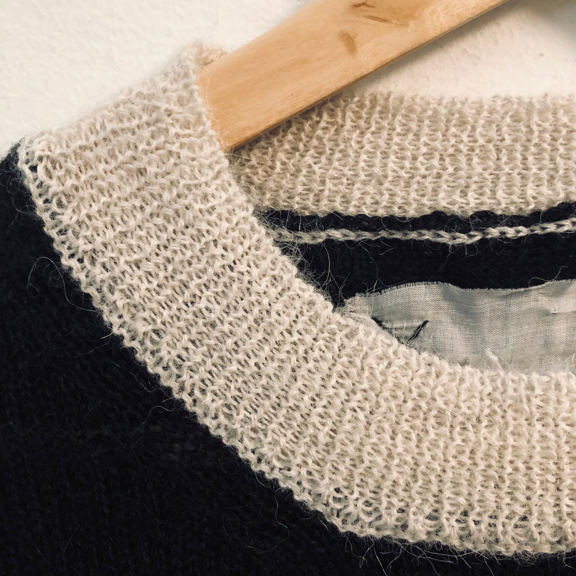 Round Neck Alpaca Sweater