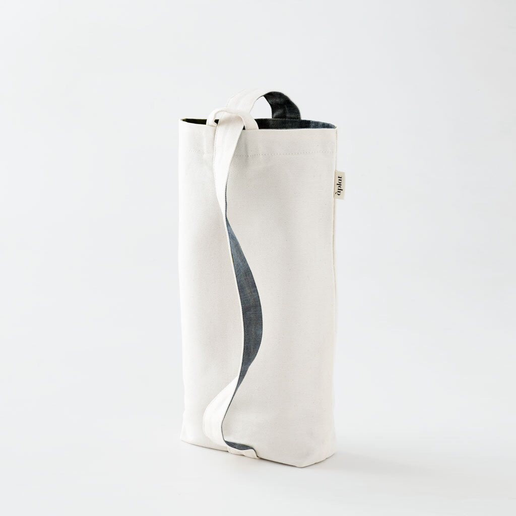 Vin Vertical Wine Tote : Chambray