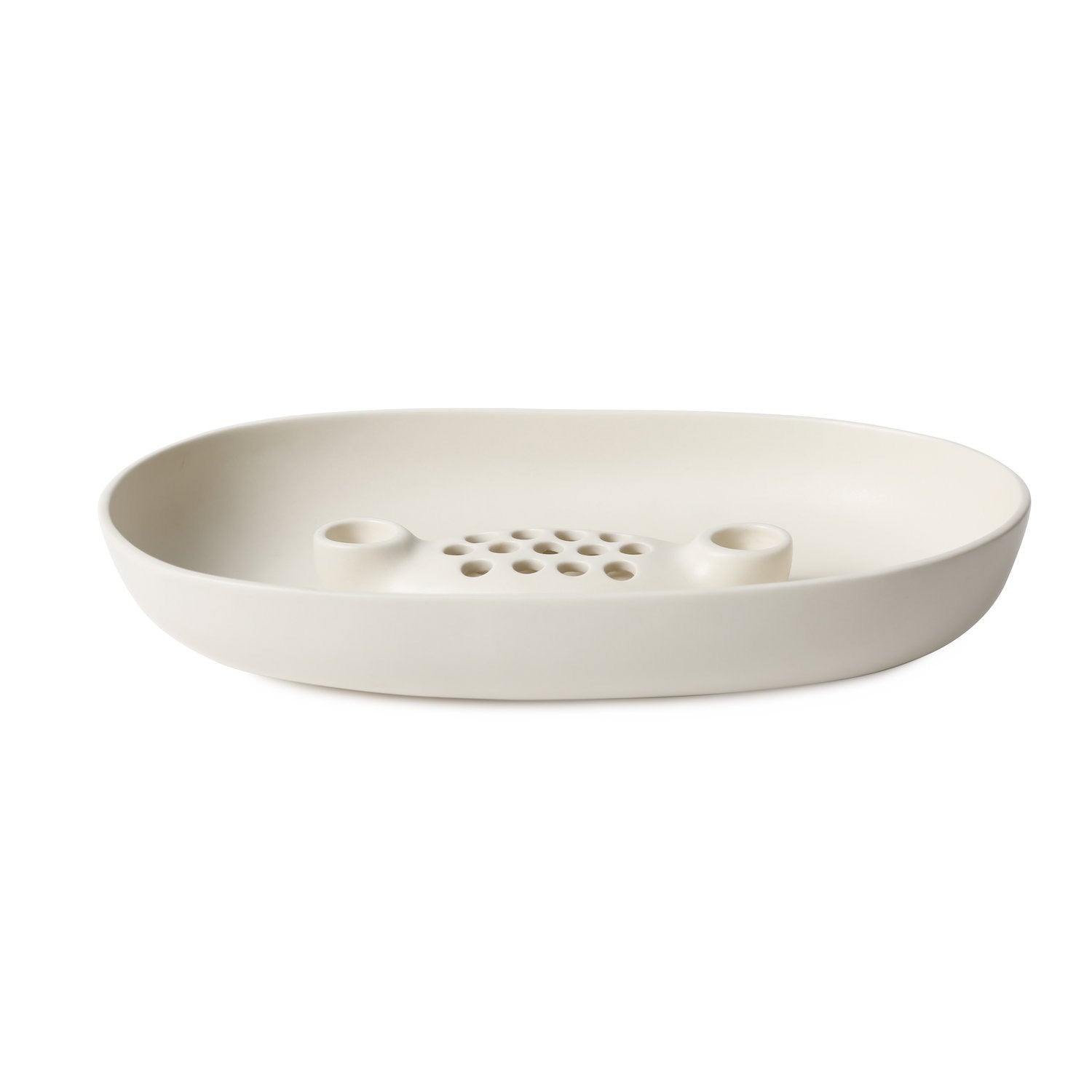 Ceramic Frog Bowl & Taper Holder