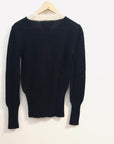 Round Neck Alpaca Sweater