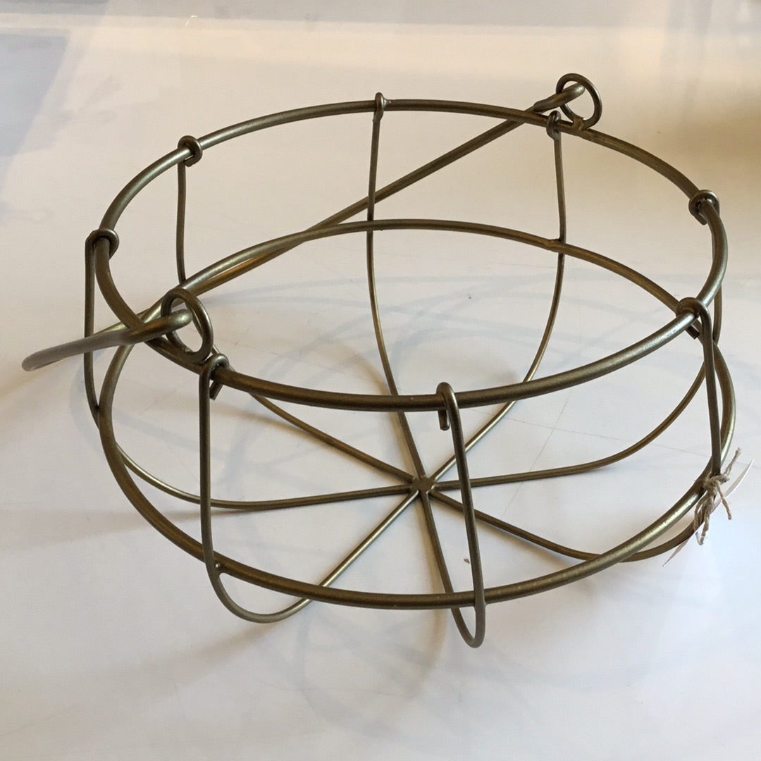 Brass Hanging Basket