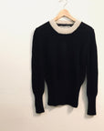 Round Neck Alpaca Sweater